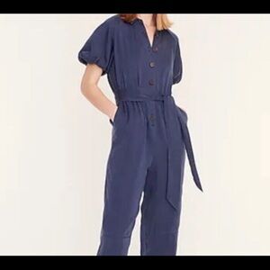 Navy Blue Women's Jumpsuit